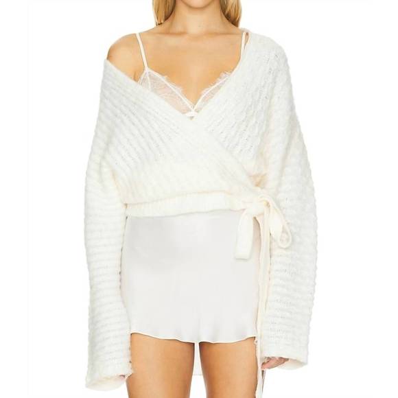 NEW FREE PEOPLE over you cardigan in cream - Picture 1 of 3